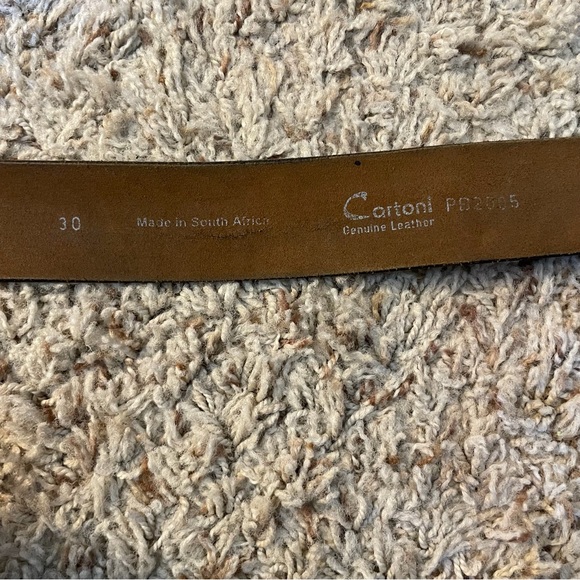 Cartoni Leather Belt size 30 - Picture 2 of 2